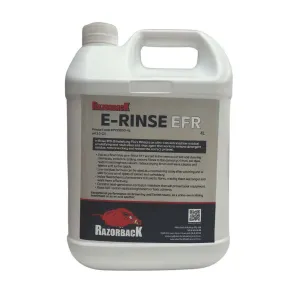 Razorback e-Rinse EFR Emulsifying Fibre Rinse 4ltr