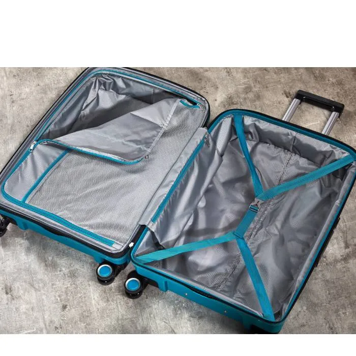 Rock Sunwave Expandable Spinner Large Suitcase 79cm - Blue