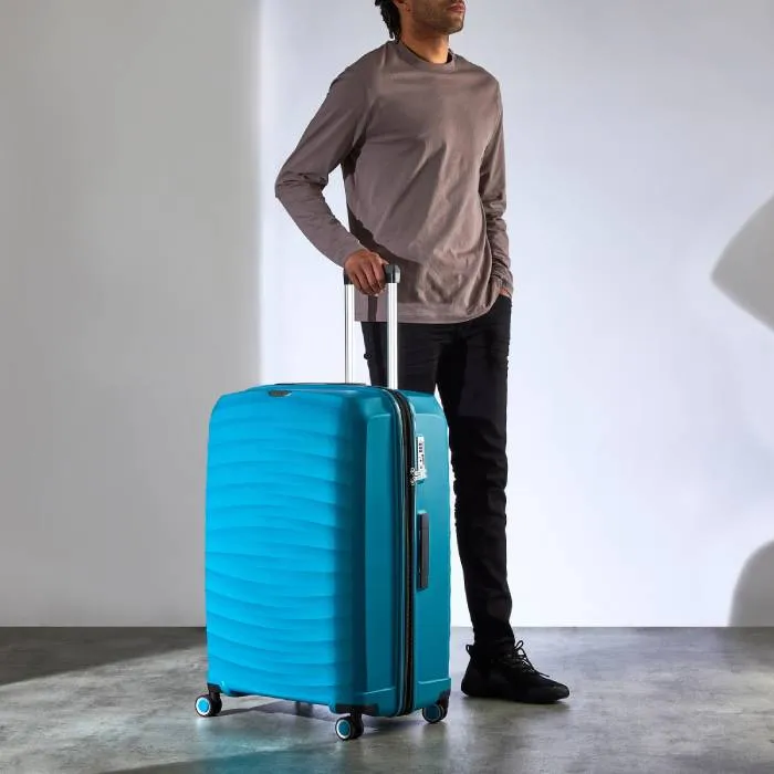 Rock Sunwave Expandable Spinner Large Suitcase 79cm - Blue