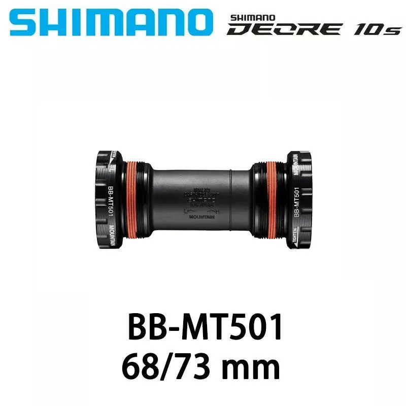 Shimano Deore SM-BB52 MT501 XT MT800 MT801 Hollowtech Mountain Bike Bottom Bracket 68 73 MM m6000 m4100 m7000 m8000 Chainwheel