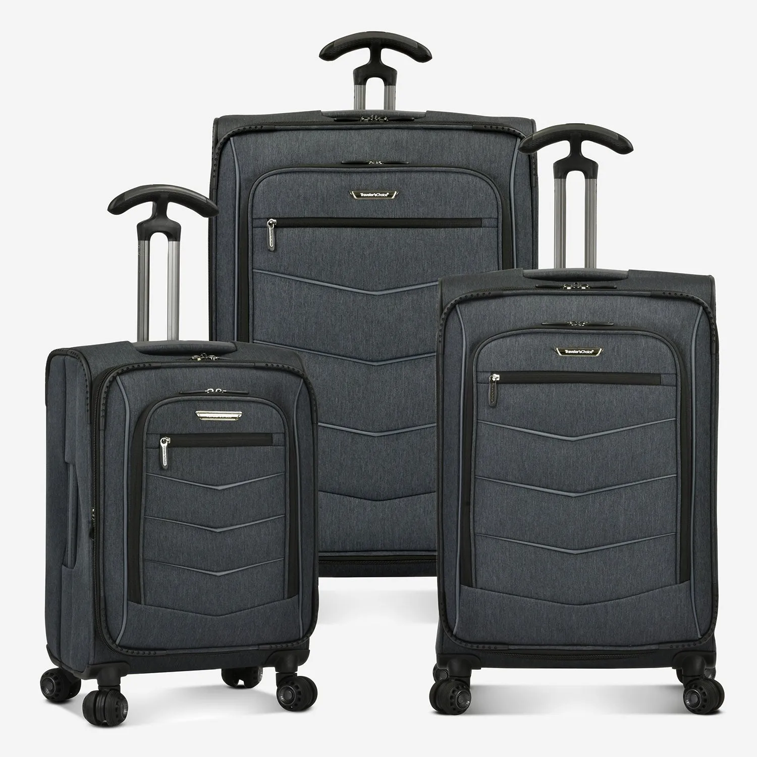 Silverwood Softside 3-Piece Luggage Set