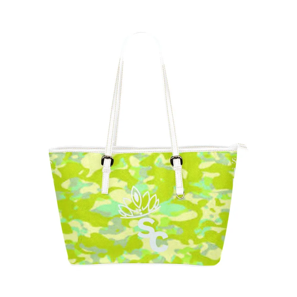 STILE CAPO QUEEN LIME CAME WTS TOTE BAGE.