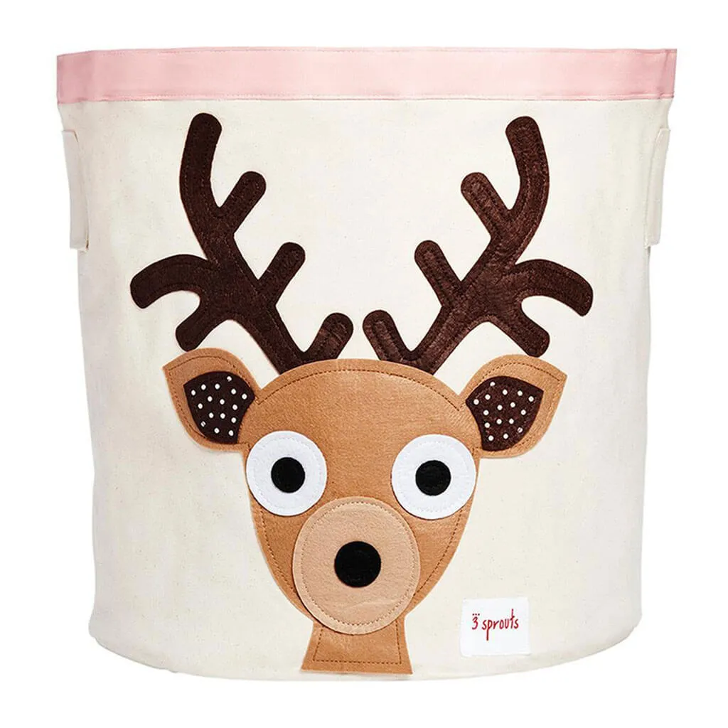 Storage Bin Deer Brown