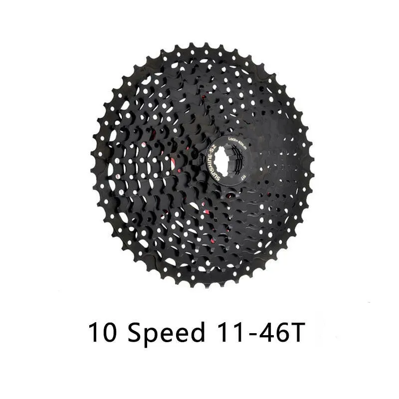 Sunshine 10Speed Freewheel Cassette 11-25T/28T/32T/36T/40T Compatible HG Freehub for MTB Mountain Bicycle 10V M6000 M4100