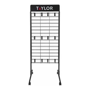 Taylor 5254237 2-Sided Floor Merchandising Rack