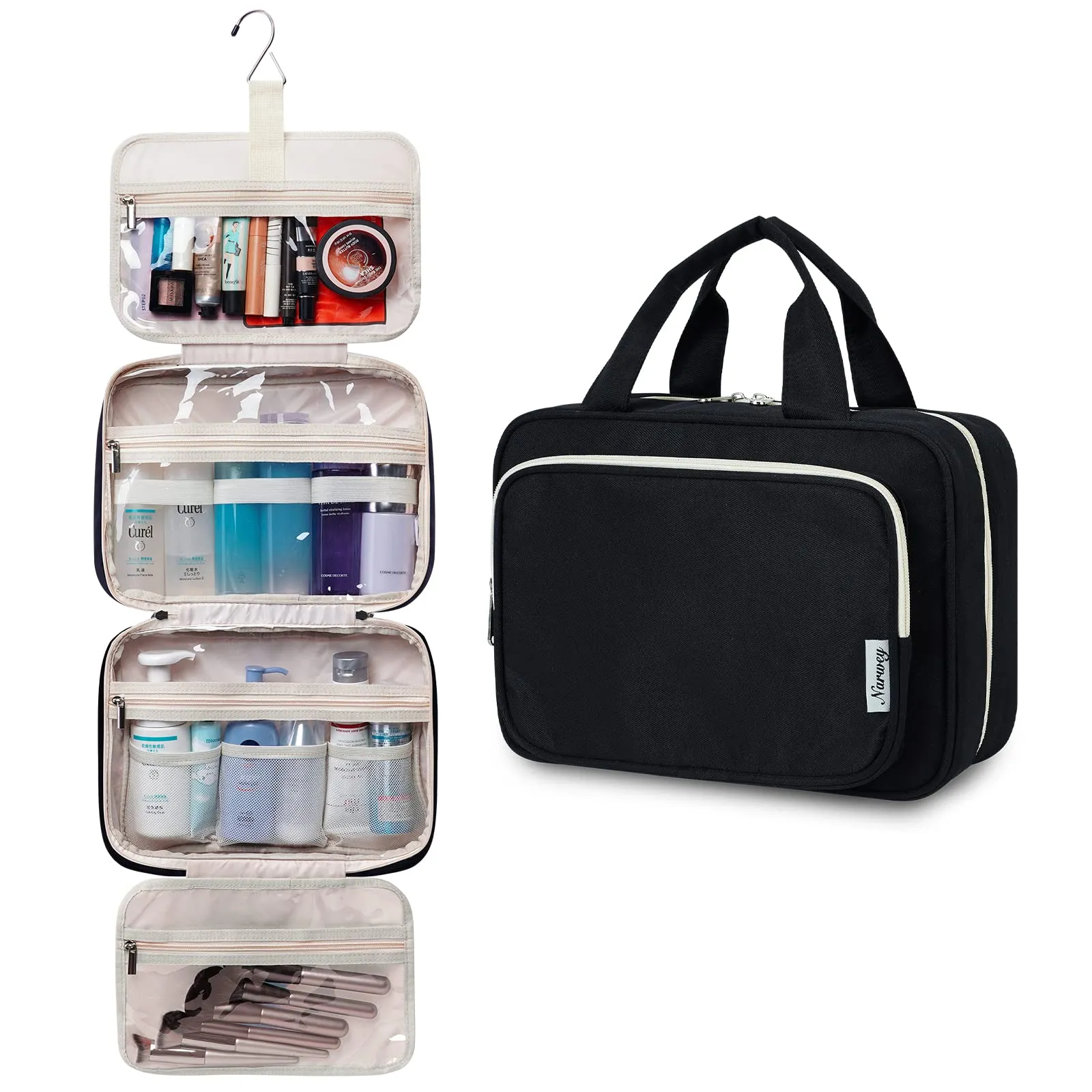 Travel Hanging Toiletry Bag Large/Medium Size