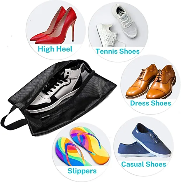 Travel Shoe Bags, Portable Lightweight Shoes Storage Bag for Men & Women