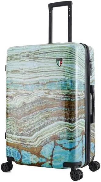 TUCCI Italy Emerald Marble (20”, 24” & 28”) Hardside Suitcase Set