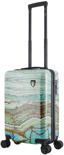 TUCCI Italy Emerald Marble (20”, 24” & 28”) Hardside Suitcase Set