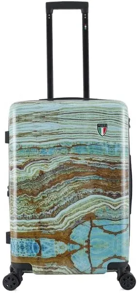 TUCCI Italy Emerald Marble (20”, 24” & 28”) Hardside Suitcase Set