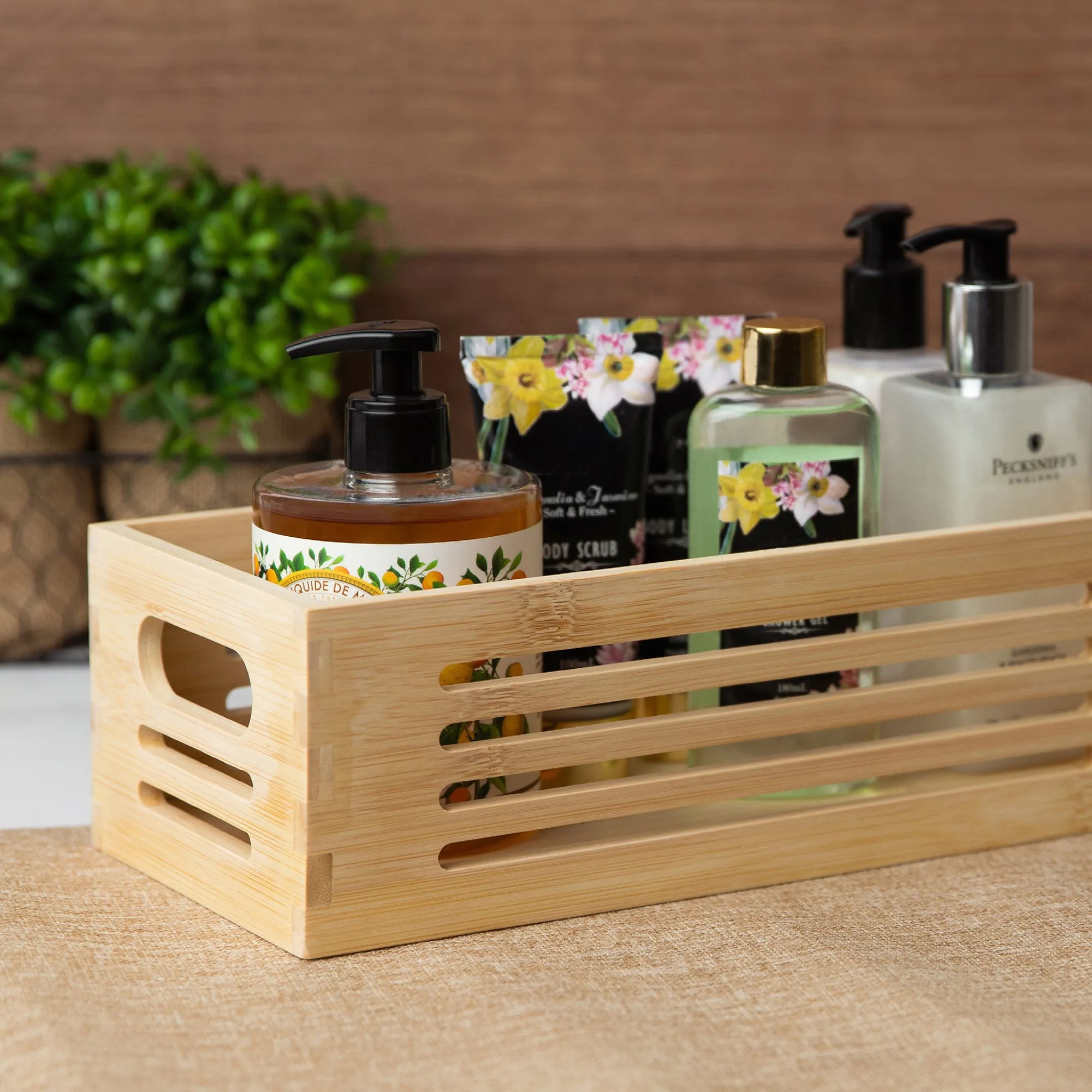 Wooden Storage Bin - Natural Extra Small